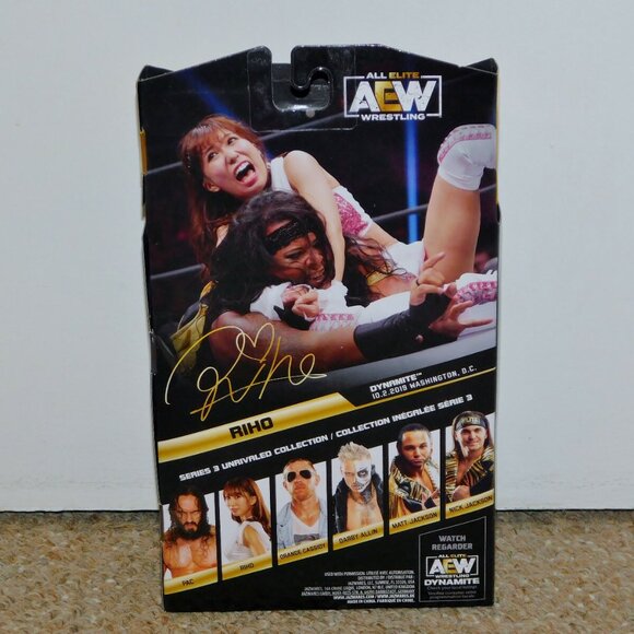 2021 Jazwares AEW Unrivaled Series 3 Riho Figure MIB Brand New # 20 - Picture 2 of 10